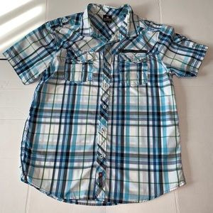 SouthPole men’s dress shirt button up short sleeve